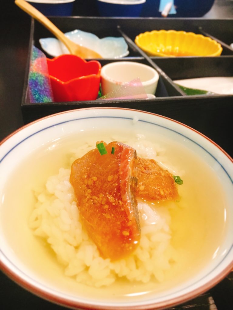 別府鉄輪温泉黒田やの朝食、りゅうきゅう