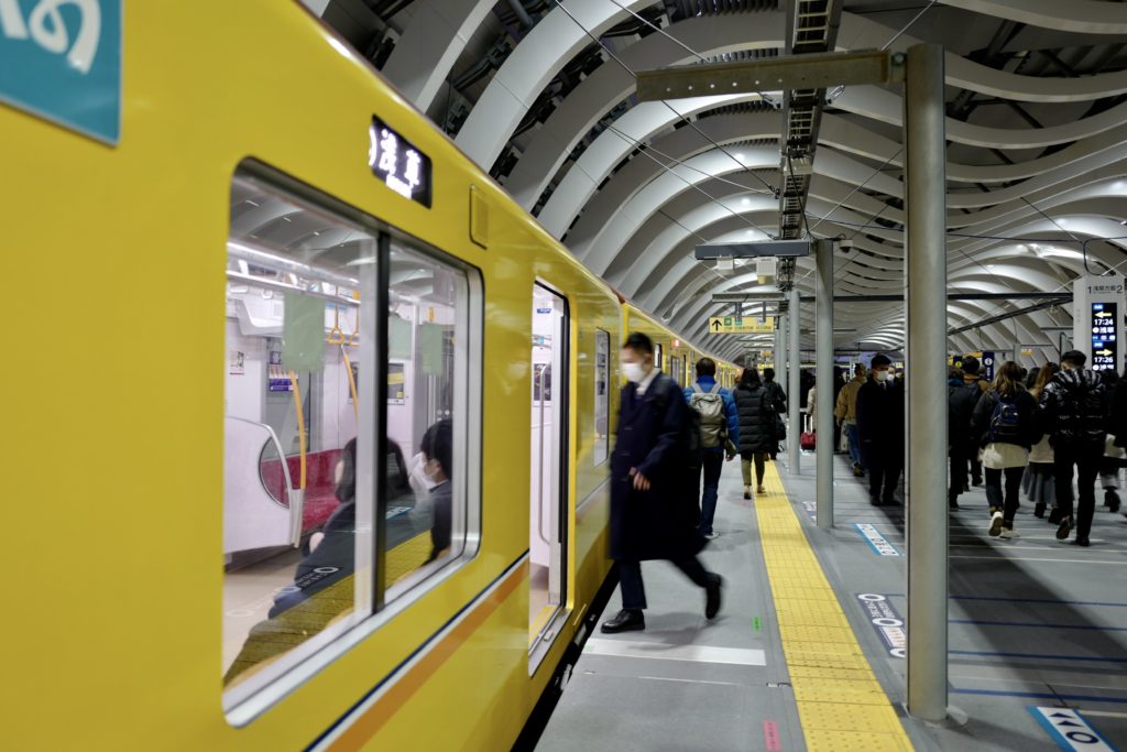 eicaQ作例：東京浅草 浅草寺から銀座線渋谷駅