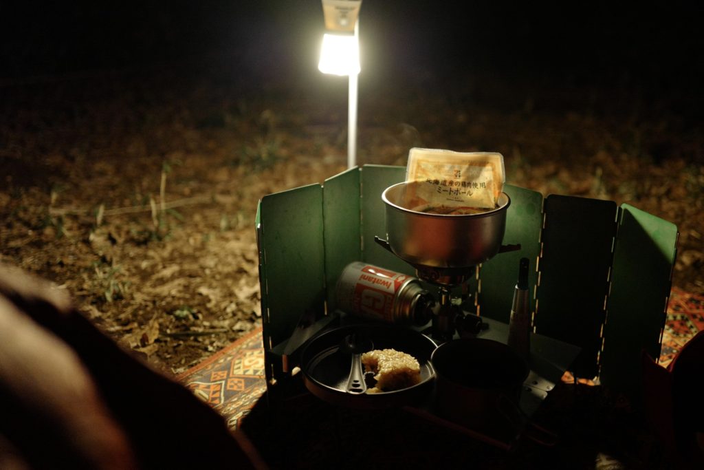 LeicaQで撮る：ホウリーウッズ久留里キャンプ村でのキャンプの様子
