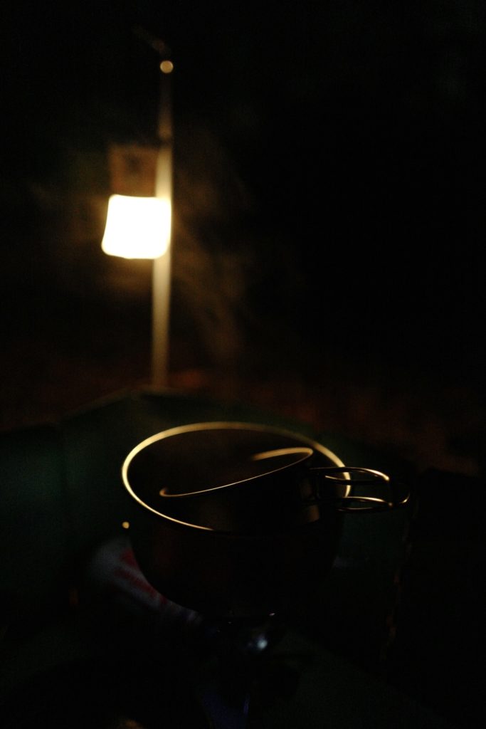 LeicaQで撮る：ホウリーウッズ久留里キャンプ村でのキャンプの様子