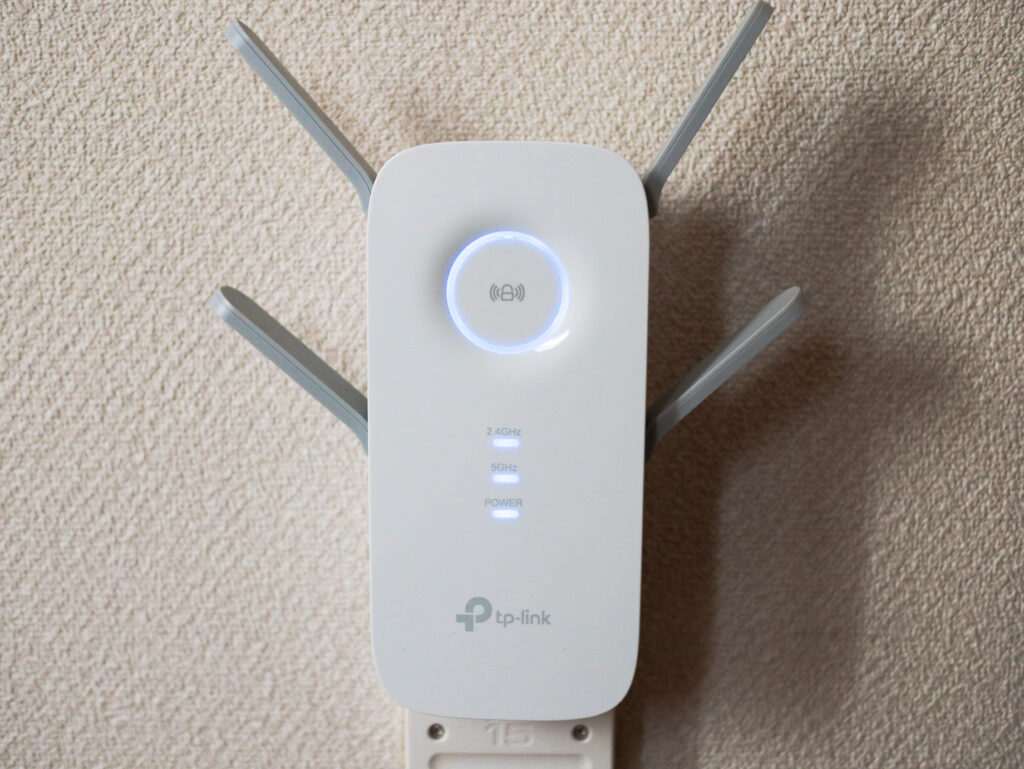 無線LAN中継器「TP-Link」レビュー