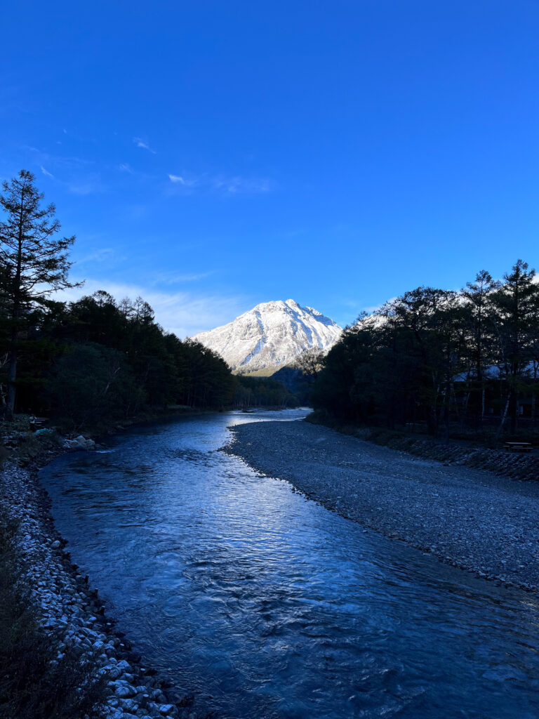 晩秋の上高地キャンプ記録