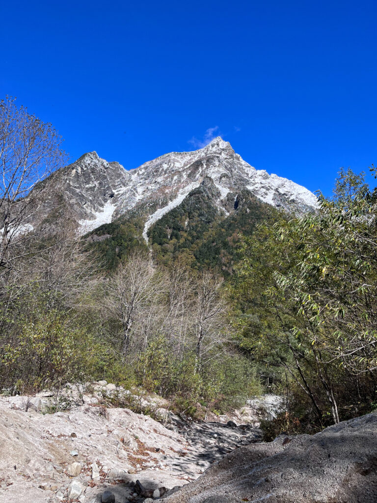 晩秋の上高地キャンプ記録