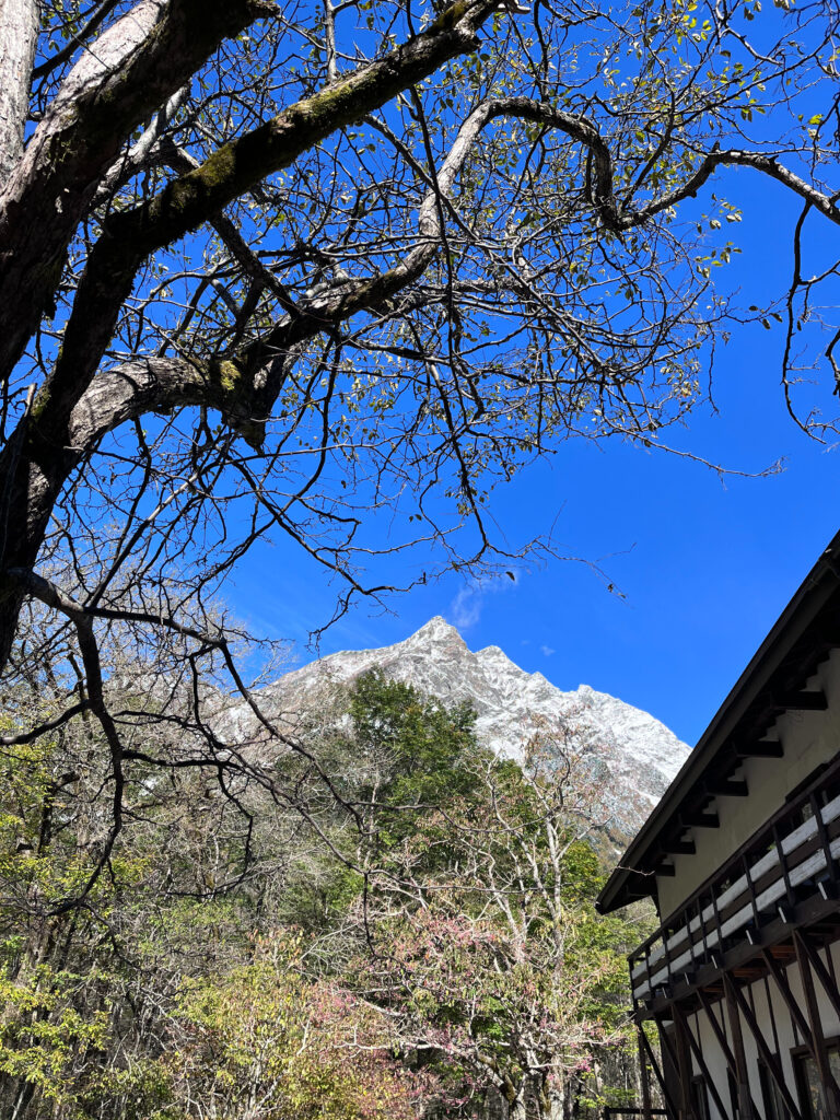 晩秋の上高地キャンプ記録