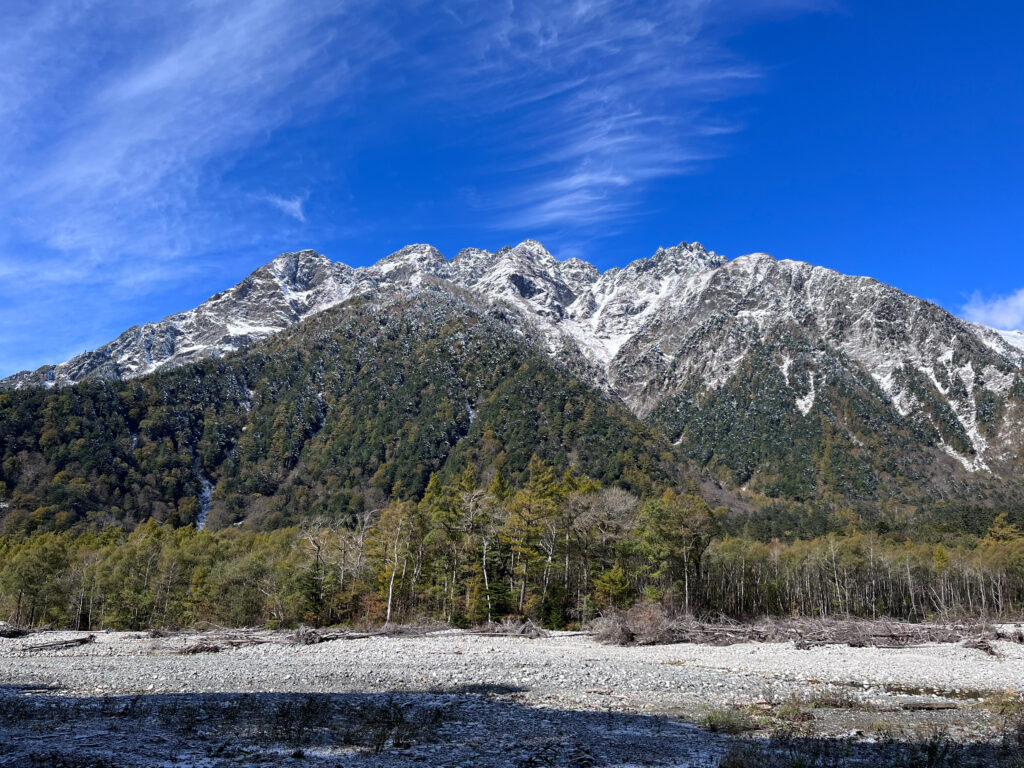 晩秋の上高地キャンプ記録