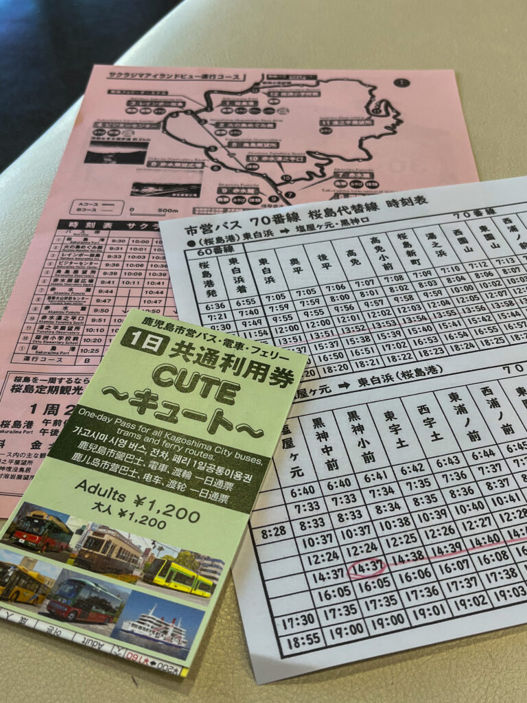 鹿児島3泊4日一人旅モデルコース