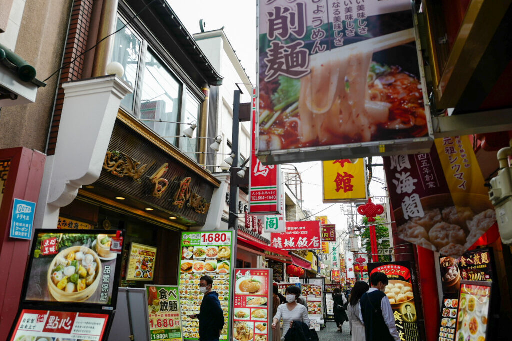 横浜中華街のおススメ店「海員閣」で豚バラごはんランチ