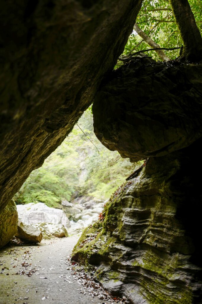 高知ひとり旅3泊4日：3日目：レンタカーで仁淀川ブルーを見に行く：中津渓谷・雨竜の滝