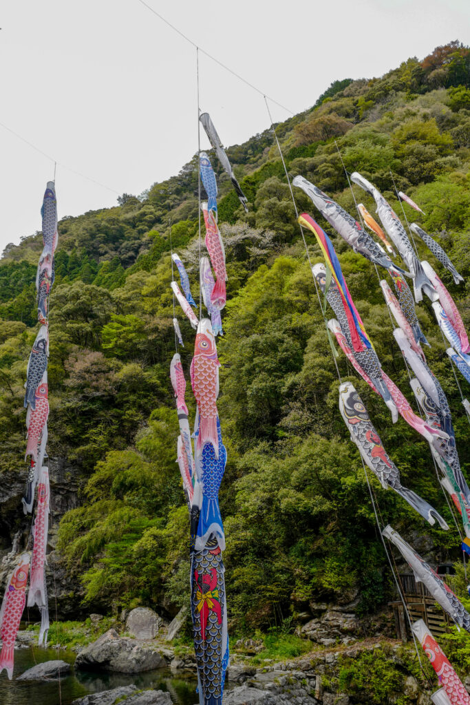 高知ひとり旅3泊4日：3日目：レンタカーで仁淀川ブルーを見に行く：中津渓谷・雨竜の滝