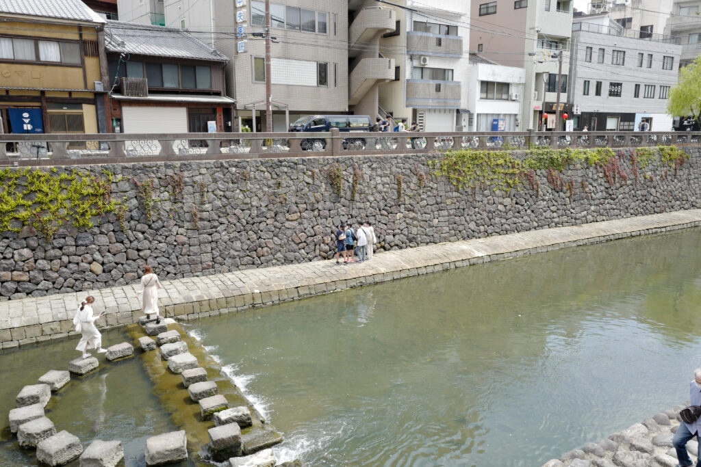 崎ひとり旅3泊4日：2日目：電動レンタサイクルで長崎をぐるっと一周：眼鏡橋、ハートストーン