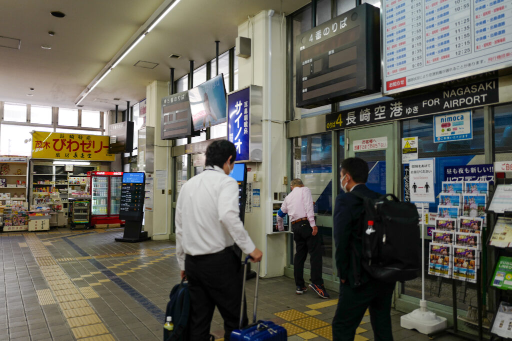 長崎ひとり旅3泊4日：4日目：長崎駅、かもめ市場