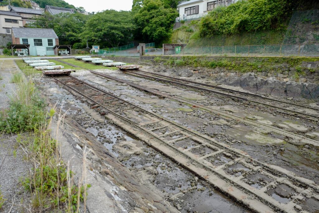 崎ひとり旅3泊4日：2日目：電動レンタサイクルで長崎をぐるっと一周：小菅修船場跡（ソロバンドック）