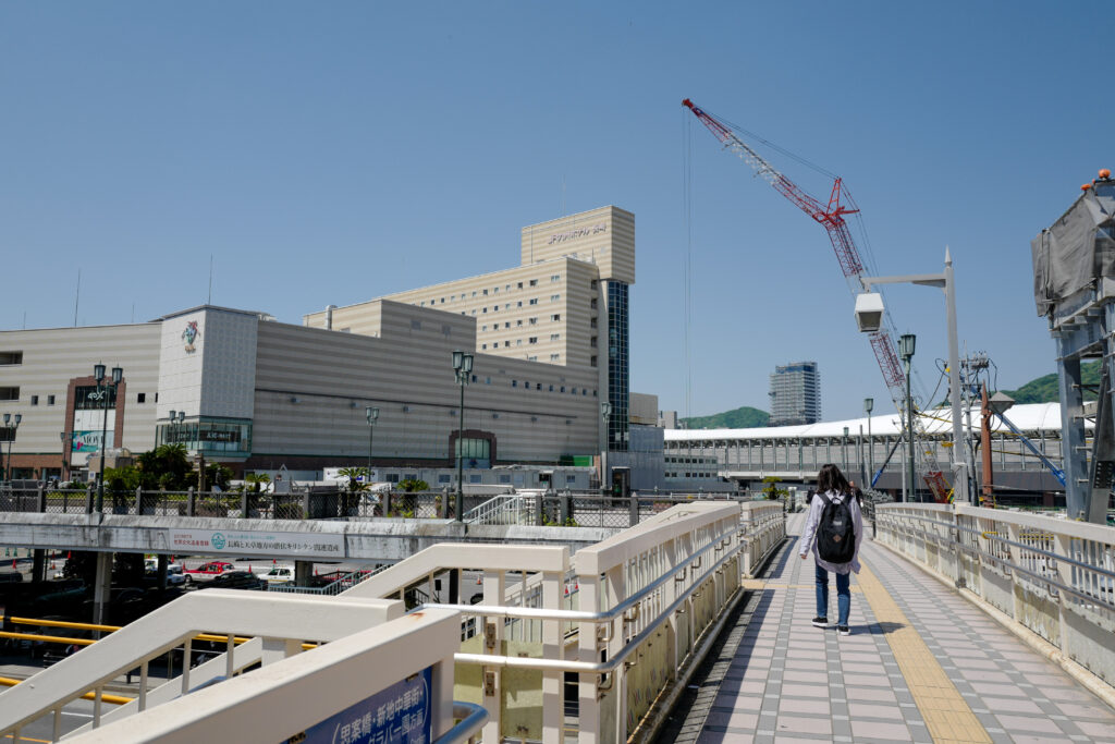 長崎ひとり旅3泊4日：4日目：長崎駅、かもめ市場