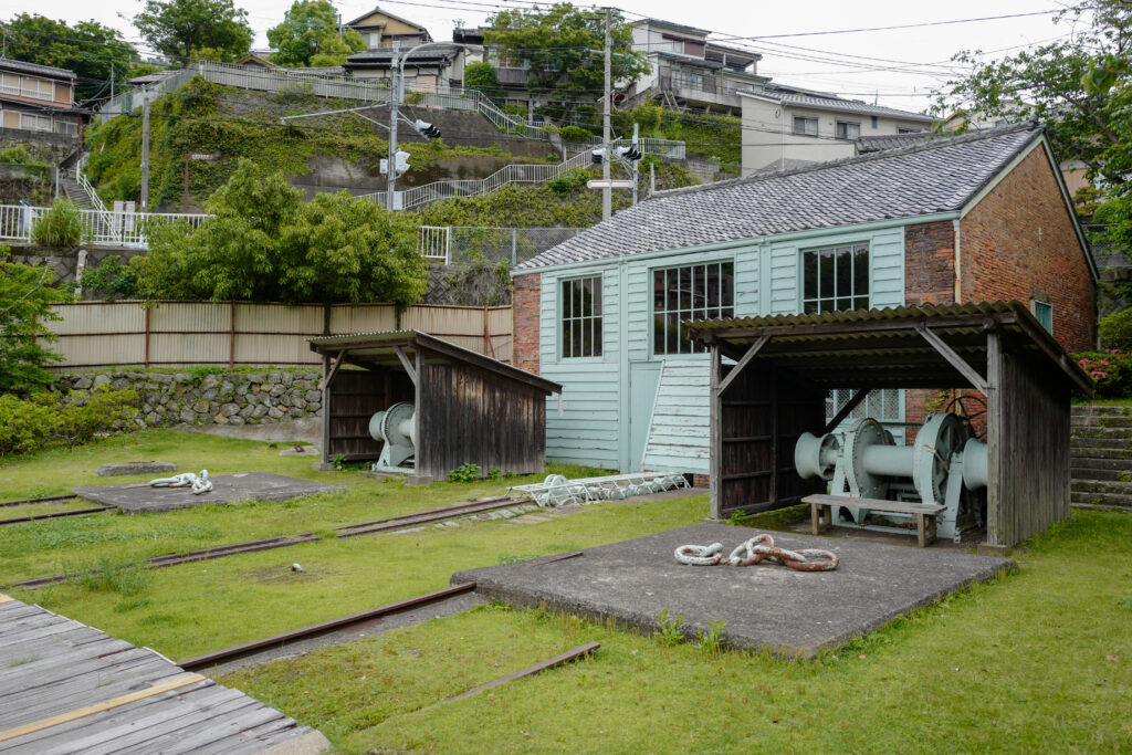 崎ひとり旅3泊4日：2日目：電動レンタサイクルで長崎をぐるっと一周：小菅修船場跡（ソロバンドック）