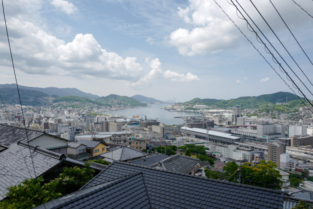 崎ひとり旅3泊4日：2日目：電動レンタサイクルで長崎をぐるっと一周：六間道＆諏訪神社