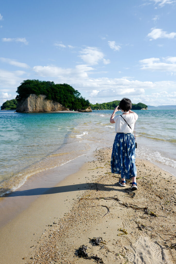 瀬戸内4泊5日旅の記録：3日目：エンジェルロード、ふたたび