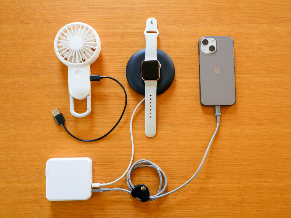 Apple watch＆iPhone 2in1充電ケーブル