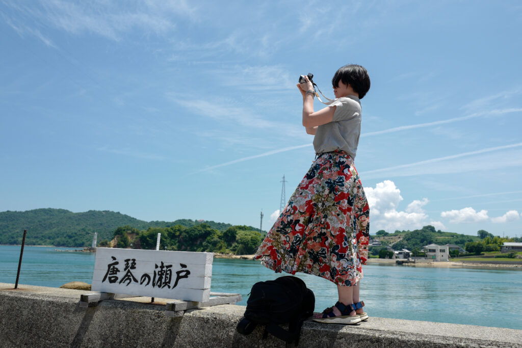 瀬戸内4泊5日旅の記録：4日目：牛窓海水浴場＆しおまち唐琴通り散策