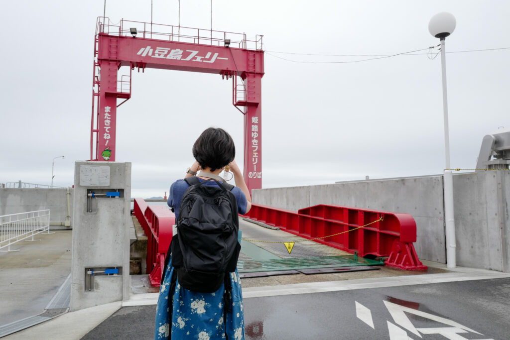 瀬戸内4泊5日旅の記録：2日目：福田港　希望の道