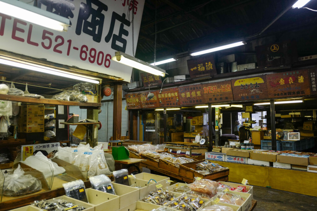 下関・門司・小倉エリアで行って良かった＆おいしかったお店10：旦過市場　旦過うどん　ごぼ天うどん