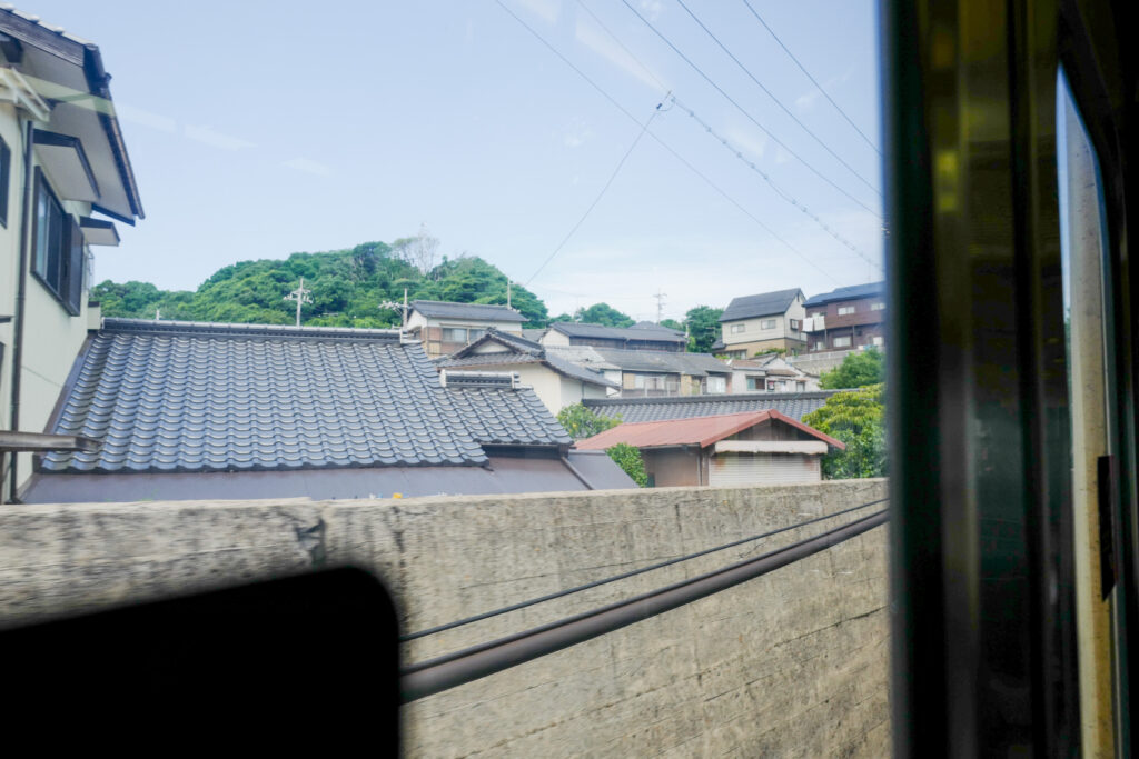 下関・門司・小倉3泊4日旅：1日目：関門トンネルを通過、直交転換