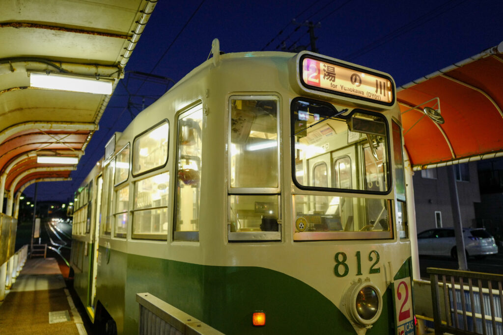 北海道6泊7日ひとり旅：1日目：谷地頭から函館駅前へ