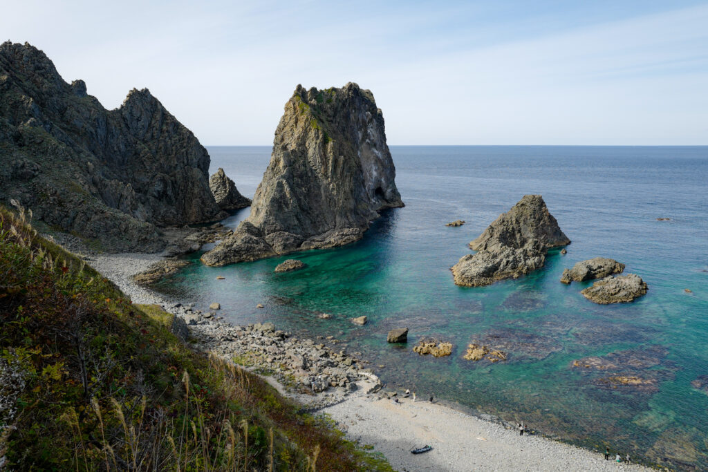 北海道6泊7日ひとり旅：5日目：レンタカーで島武意（しまむい）海岸へ