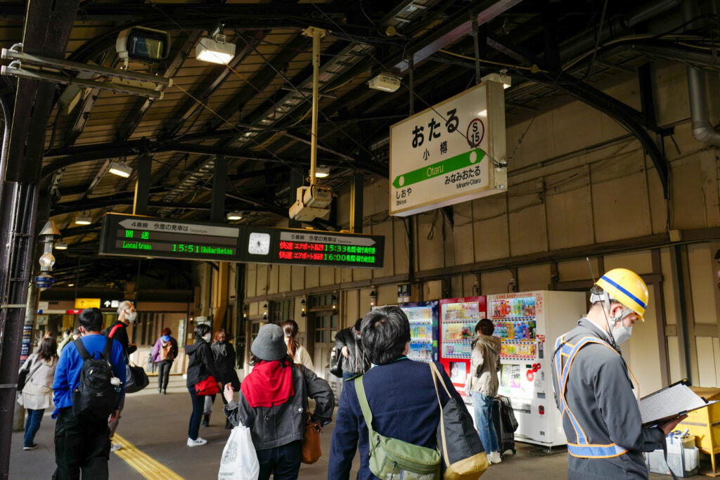 北海道6泊7日ひとり旅：3日目：函館本線で小樽へ