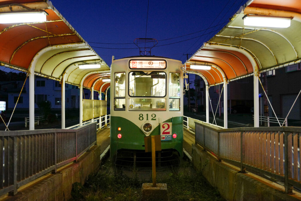 北海道6泊7日ひとり旅：1日目：谷地頭から函館駅前へ