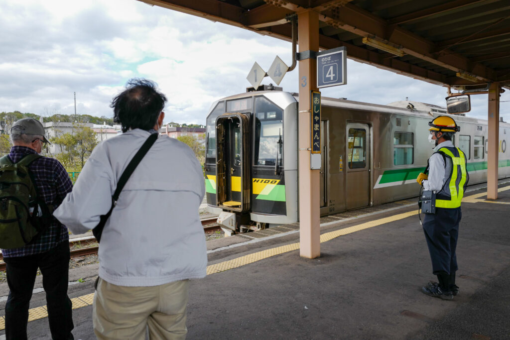 北海道6泊7日ひとり旅：2日目：函館本線（山線）で比羅夫駅へ