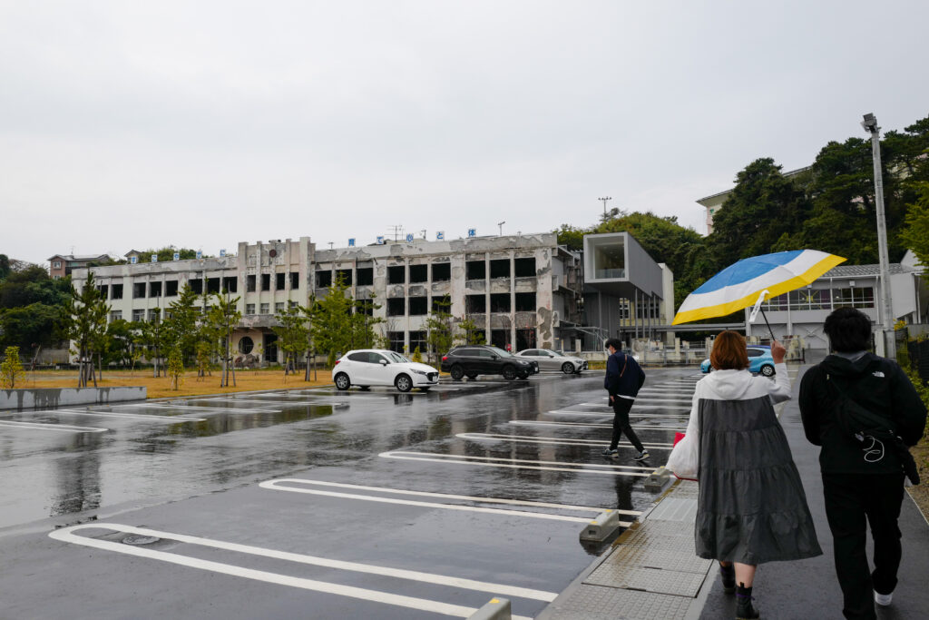 宮城3泊5日ひとり旅：3日目：石巻震災遺構めぐり　門脇小学校跡