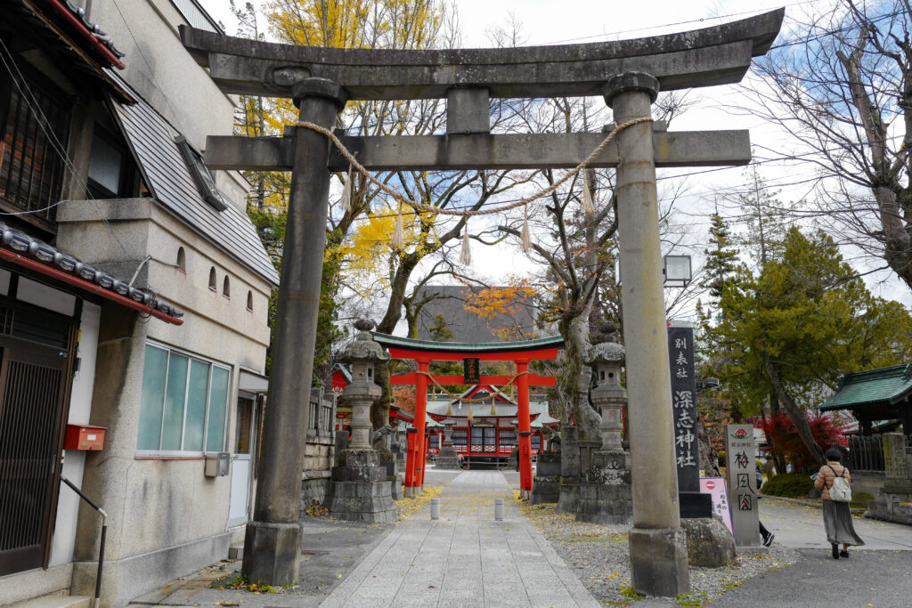 長野2泊3日夫婦ふたり旅：2日目：深志神社