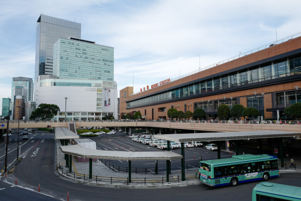 宮城3泊5日ひとり旅：1日目：YCATから高速バスで仙台駅へ