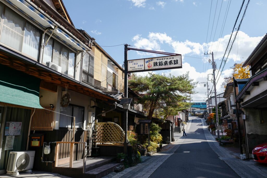 長野2泊3日夫婦ふたり旅：2日目：下諏訪ぶらぶらソロ散歩　旧中山道