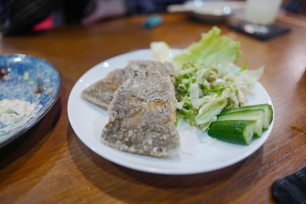 佐渡島夫婦ふたり旅：1日目：佐渡島 居酒屋しらつゆ