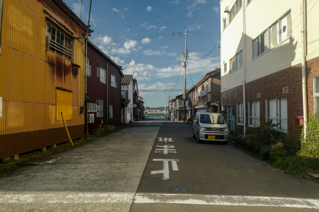 佐渡島夫婦ふたり旅：3日目：両津　町並み散策