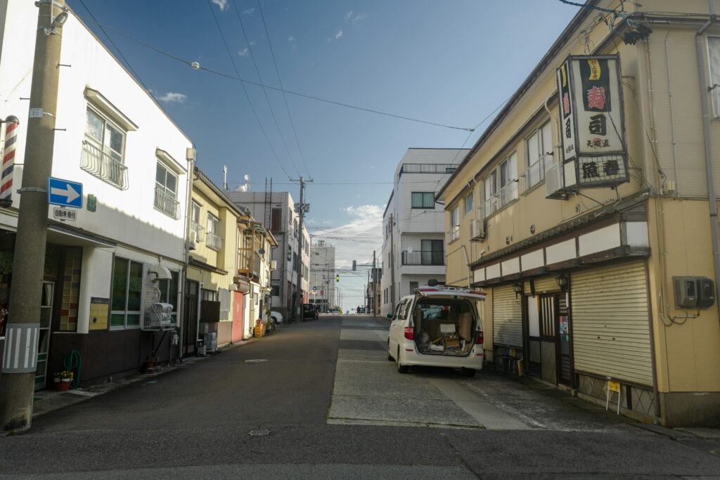 佐渡島夫婦ふたり旅：3日目：両津　町並み散策