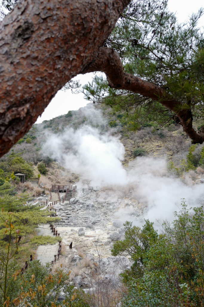 島原・天草4泊5日旅：1日目：雲仙地獄　大叫喚地獄