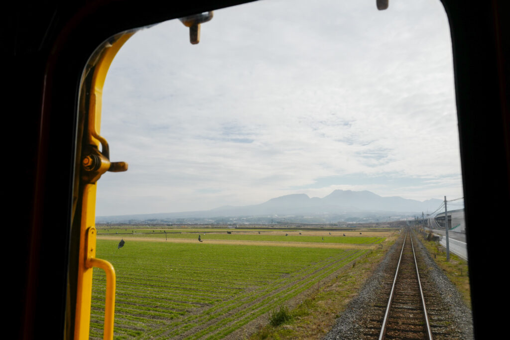 島原・天草4泊5日旅：1日目：島原鉄道　雲仙普賢岳