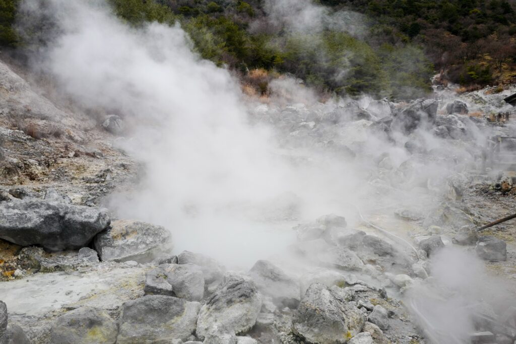 島原・天草4泊5日旅：1日目：雲仙地獄