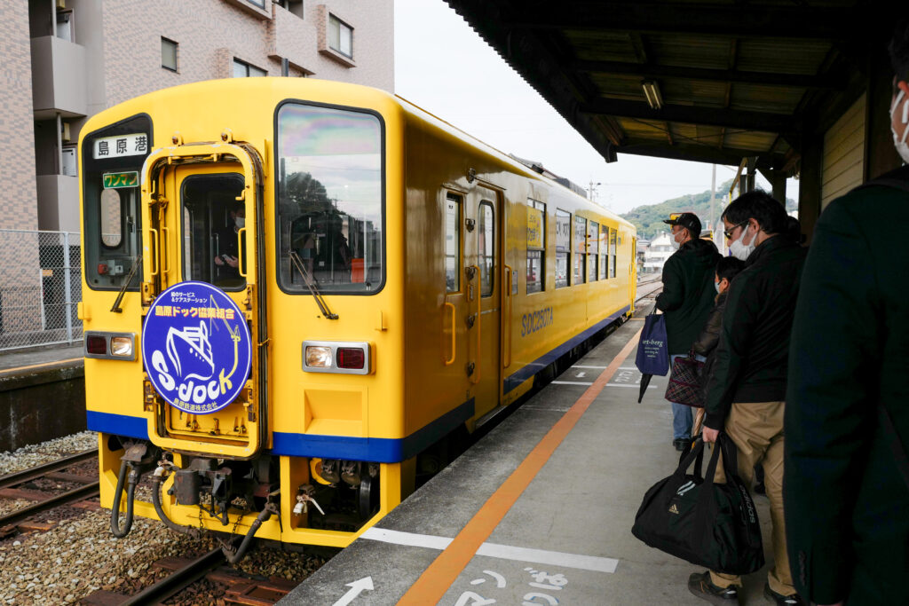 島原・天草4泊5日旅：1日目：島原鉄道　本諫早駅