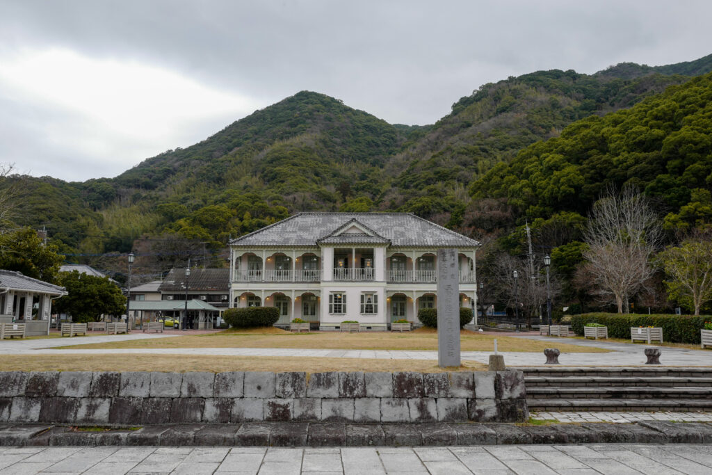 本渡バスセンターから快速あまくさ号で熊本へ　三角西港　浦島屋