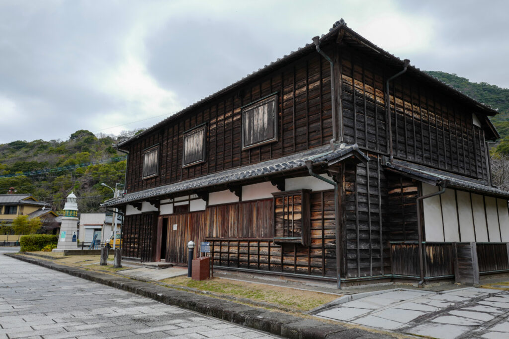 本渡バスセンターから快速あまくさ号で熊本へ　三角西港　旧高田回漕店