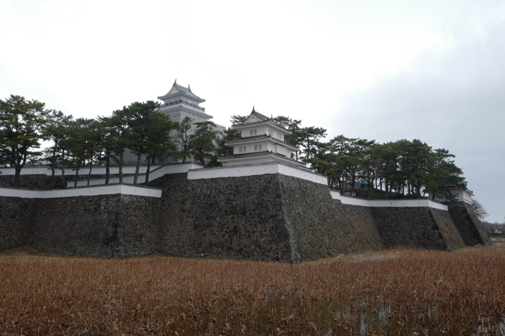 島原・天草4泊5日旅：2日目：島原城下散策　島原城の石垣