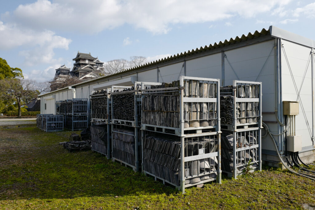 本渡バスセンターから快速あまくさ号で熊本へ　熊本城　震災による崩落