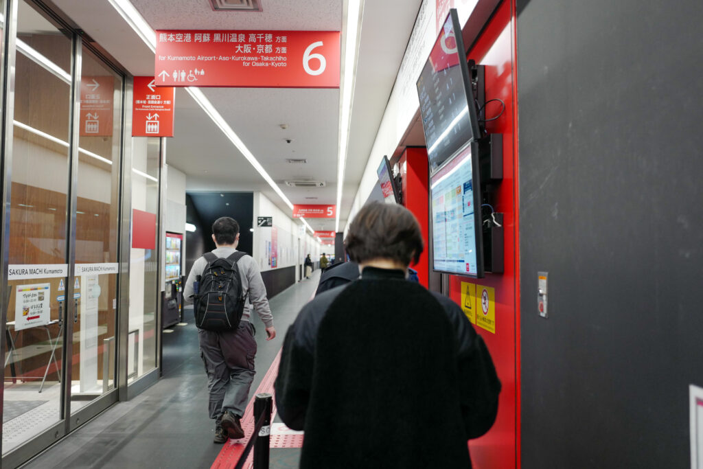 熊本桜町バスターミナルから熊本空港へ