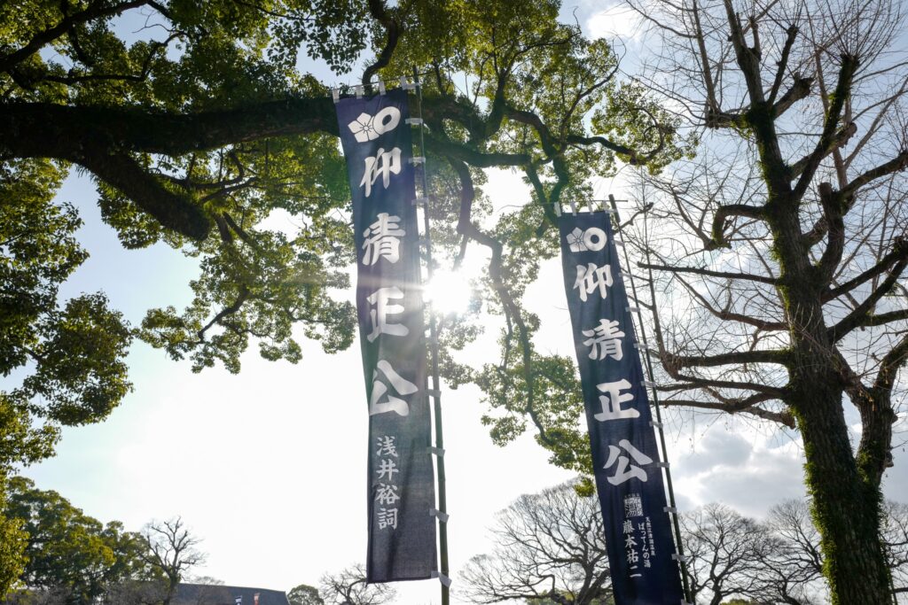 本渡バスセンターから快速あまくさ号で熊本へ　熊本城　加藤神社