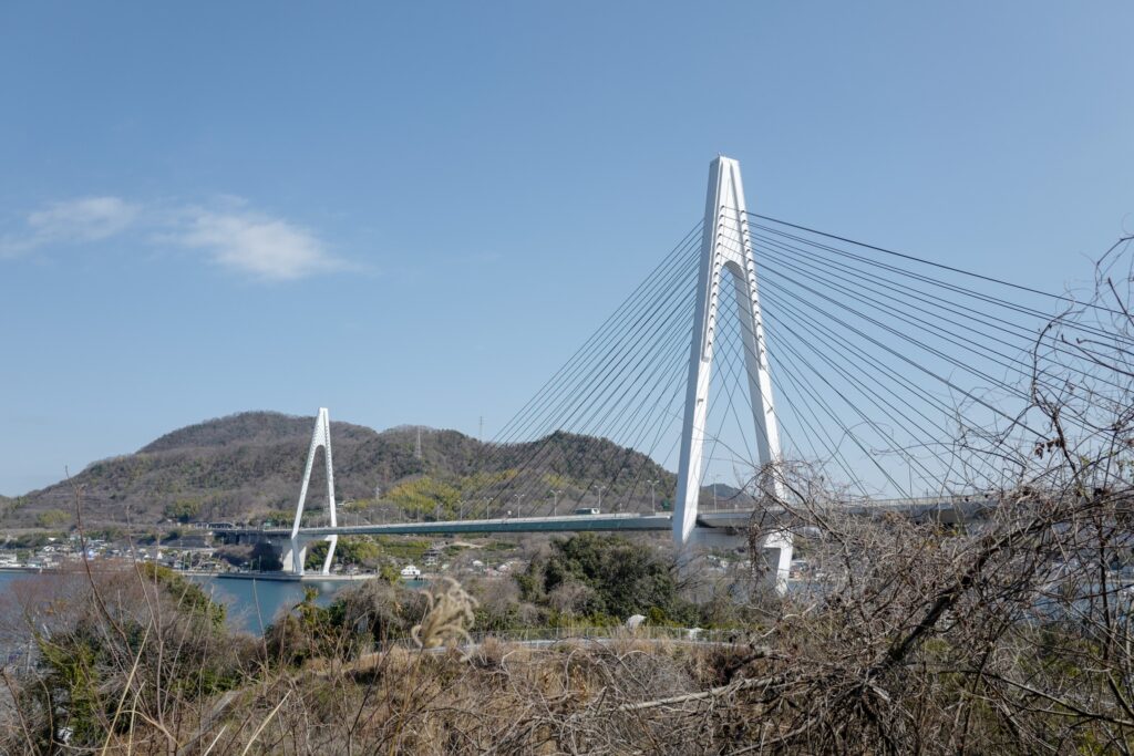 尾道・しまなみ海道4泊5日旅　2日目：しまなみ海道サイクリング　生口橋　