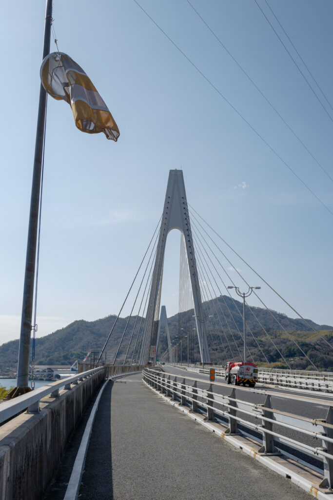 尾道・しまなみ海道4泊5日旅　2日目：しまなみ海道サイクリング　生口橋