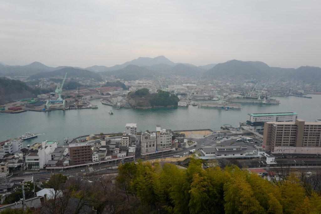 尾道・しまなみ海道4泊5日旅　3日目：千光寺公園展望台　旧尾道城天守閣　MiTeMi